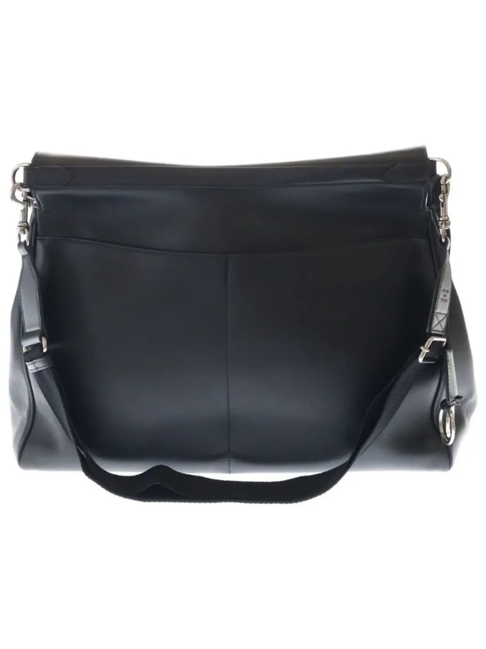 Balenciaga Rodeo Large 2-Way Leather Shoulder Bag Black